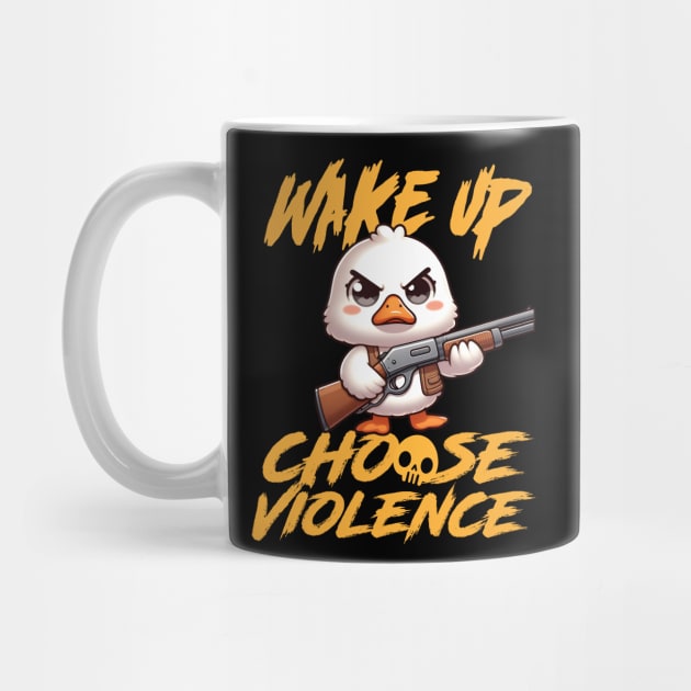Wake Up - Choose Violence by SergioCoelho_Arts
